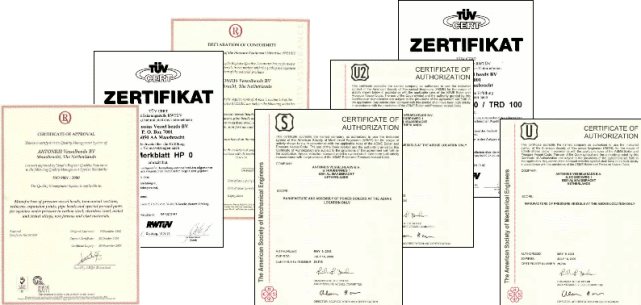 Certificates