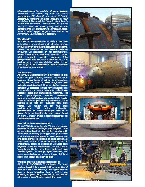 Wervingsbrochure blad 1
